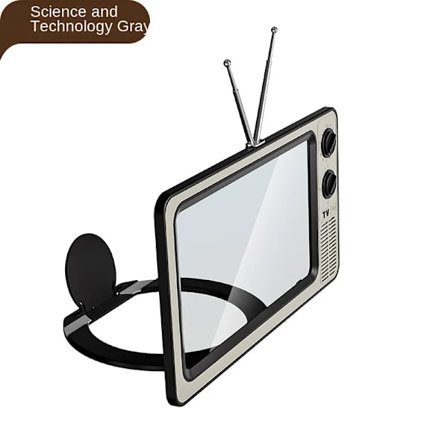 12-tommer high-definition skærmforstørrer, videoforstørrer til mobiltelefonskærm, smartphoneholder.