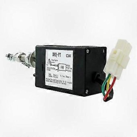 12V Normalt Åben Motor Tilbehør Stop Solenoid med Strøm Af Lukningstype