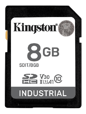 Kingston Industrial - flashminnekort - 8 GB - microSDHC UHS-I