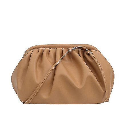 Dametasker Skuldertaske Mode Design Crossbody Messenger Taske Kvinde Sky Taske. (Khaki)1stk)