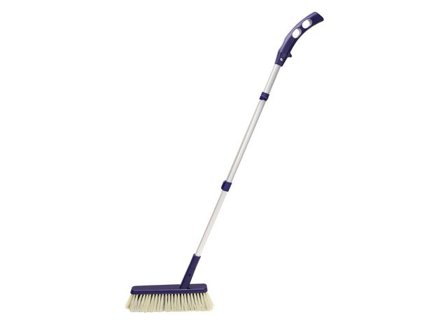 MAX Sopborste Ergo ställbar blå - Lyreco - Städ och hygien - Borstar och levanger - Sopset