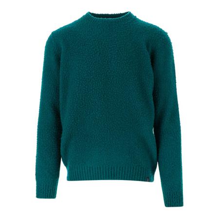 Fay Round-neck Strik Grøn, Herre Strik, Størrelse: L