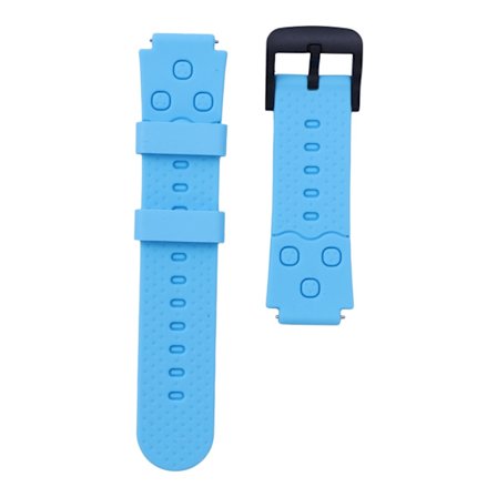 Justerbara Silikonarmbandsremmar 16mm Bredd Barn Smartklockor Armband Bälte Vattentätt Armbandsbyte