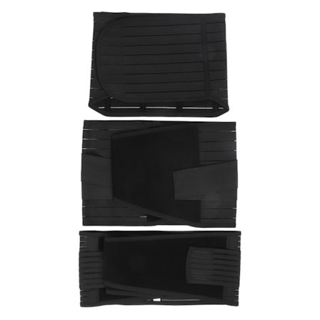 Efterfødselsstøttebælte Efter Kirurgi Kejsersnit Mave Støtte Recovery Bælte Wrap Band til Postnatal Pleje Sort L