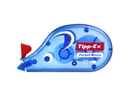 TIPP-EX Korrigeringsroller Pocket Mouse, 4,2 mm x 10 m - Lyreco - Kontorsmaterial - Korrigering - Korrigeringsroller