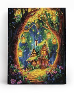 Diamond Painting Traumlandhütte - Varvikas