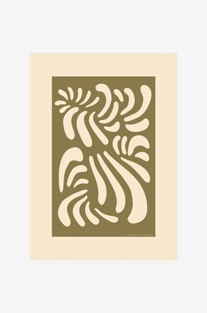 Malerifabrikken - Poster Lithography 1 - Beige - Posters - Fra Homeroom