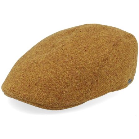 Wigéns - Gul flatcap Keps - Ivy Modern Cap Mustard Flat Cap @ Hatstore