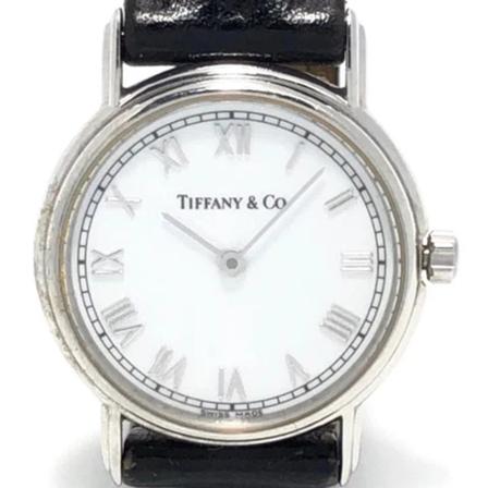 Tiffany & Co. Pre-owned Pre-owned Stainless Steel watches , Zwart , Dames , Maat: ONE Size Vintage Horloges