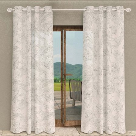 Öljeslöja 135x250 cm CELIA khaki, av Soleil d'Ocre