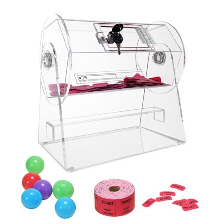 Tombola Rumpu - DUOKU - Akryyli - 2500 Lippua - 100 Kuulaa - 330x190x310 mm