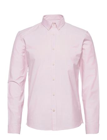 Oxford Superflex Shirt L/S Skjorta Casual Rosa Lindbergh