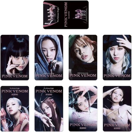 KPOPBP Black Pink Uusi Albumi Pink Venom 2022 Valokuva 8 kpl Korttilahjasetti Blink Syntymäpäiväjuhlan Koristeisiin