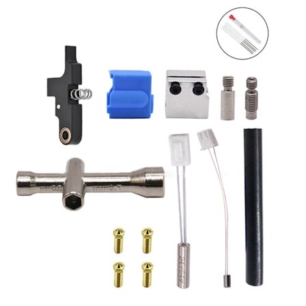 Extruder Kit Värmerör Silikonhylsa Hals för X1/Genius 3D-utskrift