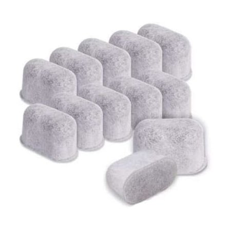 12-pak med Bwf100-kompatible filtre, der passer til Bwf100 Espresso Charcoal Filt
