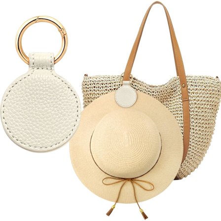 6.3x10.2cm Magnetisk Hattklips for Reise på Veske - Magnetisk Oppbevaringskrok Ferie Reiseutstyr Tilbehør