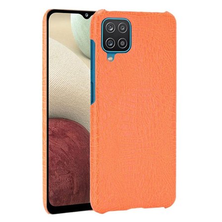 Croco Samsung Galaxy M12 / Samsung Galaxy A12 5G skal - Orange