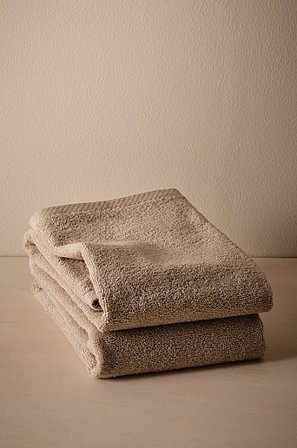 Jotex - Handtuch Im 2er-pack 50x70 Cm Beige - DARCY - Kaufe Handtücher bei Jotex