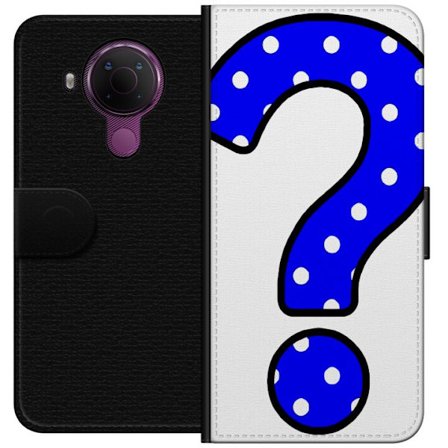 Kompatibel Tegnebogsetui til Nokia 5.4 Spørgsmålstegn Fyndiq og CDON