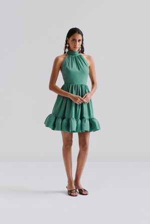 Malina - Fern minikleid - XL - Deep Aqua