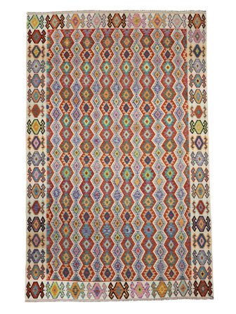 311X489 Alfombra Kilim Afghan Old Style Oriental Grande (Lana, Afganistán) Carpetvista