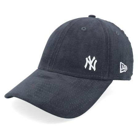 New Era - MLB Grau Adjustable Cap - New York Yankees Corduroy Flawless 9FORTY Grey/White Adjustable @ Hatstore