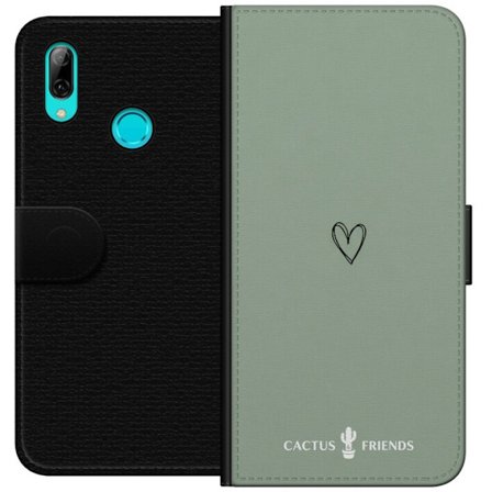 Kompatibel Tegnebogsetui til Huawei Huawei P smart 2019 Cactus and Friends – SageLove