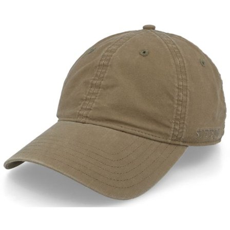Stetson - Grön fitted Keps - Baseball Cap Delave Organic Dad Cap @ Hatstore