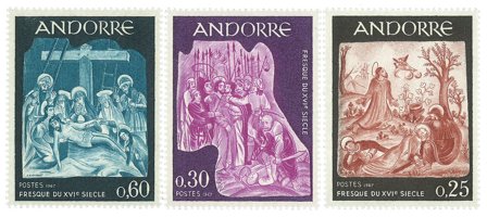 Fransk Andorra - YT 184-86