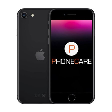 Begagnad iPhone SE 2020 128GB Black - Använtskick C