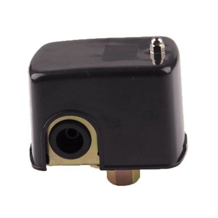 Vesikaivopaineen säätö Ilma-pumpun painekytkin Säädettävä