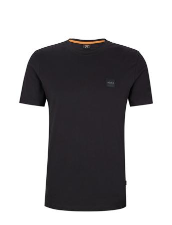 Tales T-shirts Short-sleeved Svart BOSS*Betinget Tilbud