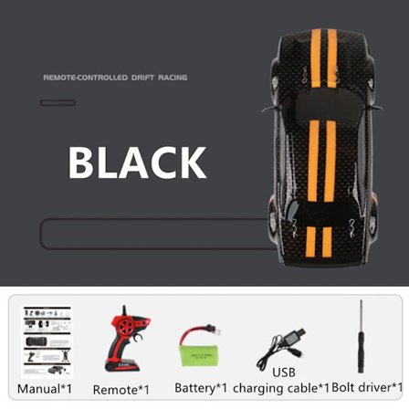RC Bil 4WD 2.4G 30KM/H Höghastighets Drift Racing Radio Kontrollerad Maskin 1:14 Fjärrkontroll Bil Leksaker För Barn Presenter