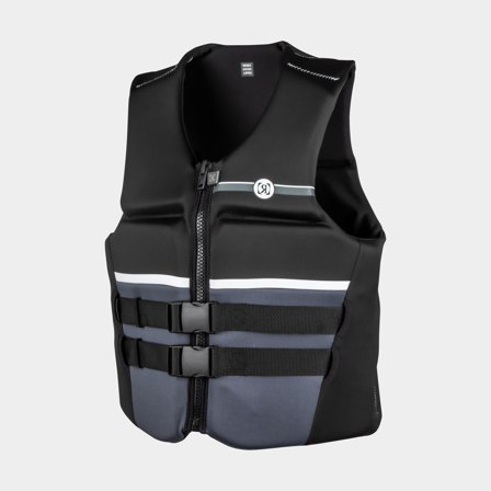 Kamizelka do sportów wodnych Ronix Covert CGA 50N, czarna, X-Large (85 - 105 kg) - Jachtowa