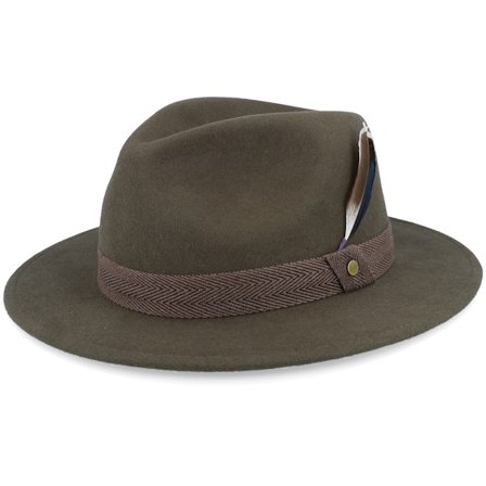 Stetson - Grün traveler Hut - Woolfelt Serpent Traveller @ Hatstore