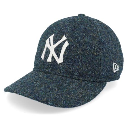 New Era - MLB Blau unconstructed Cap - New York Yankees MLB Harris Tweed 9FIFTY Navy/White Dad Cap / Unconstructed @ Hatstore
