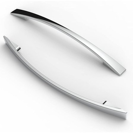 10 stk. 160 mm hullavstand møbelhåndtak skap kjøkkenskuff håndtak krom