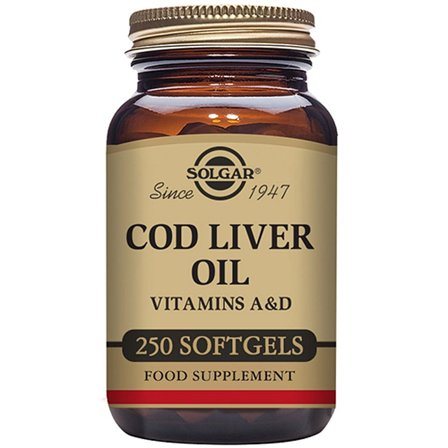 Solgar Norsk Levertranolie 250 kaps., Helse & Madvarer, Andre Kosttilskudsolier, Torskelevertran / Omega-3