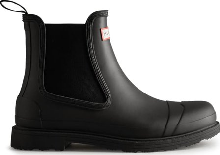 Hunter Boots Ltd Men's Commando Chelsea Boot Men wellington boots Black 43