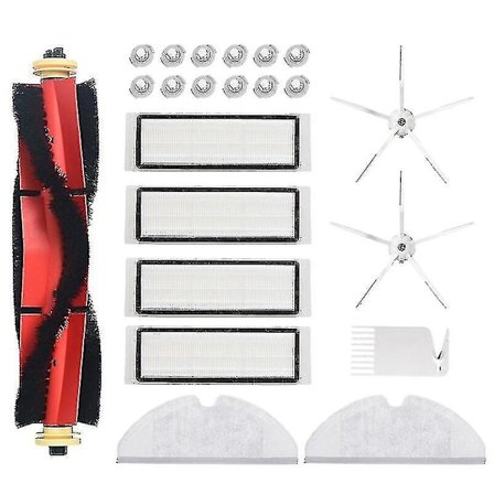 Xiaomi Roborock S6 S5 Max Støvsuger Mop Klud Hovedbørste HEPA 22 stk.