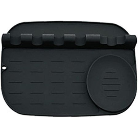 Silikone Ske Rest To-i-en-en Køkkenredskab Ske Silikone Rest, Køkkenredskab Holder Madlavning