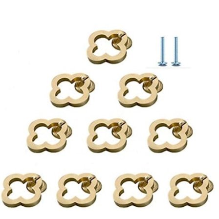 10 kpl kiinteää sinkkiseoskeittiön kaapin vetokahvaa yhden reiän kaapin nuppia