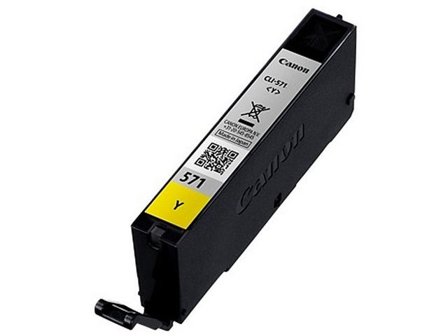 Canon Bläckpatron CLI-571Y (0388C001), gul, singelpack, standardkapacitet - Lyreco - Toner och bläck - Bläckpatroner - Bläckpatroner Canon