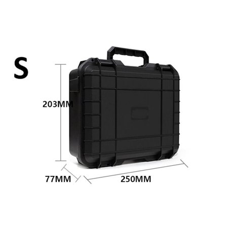 Carry Flight Case Utrustning Förvaring Secure Box S