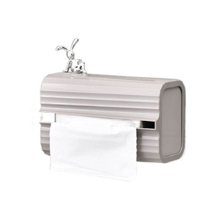 Veggmontert papirholder for silkeboks FARGE 2 FARGE 2