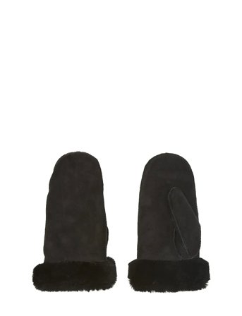 Becksöndergaard Doa Shearling Mitten - Black - 8