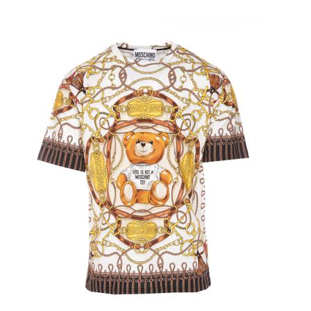 Moschino T-Shirts Rød, Herre