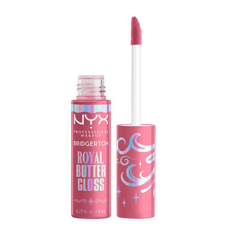 NYX PROFESSIONAL MAKEUP Bridgerton Royal Butter Gloss Lipgloss 1 Angel Food Cake, Makeup, Læber, Lipgloss