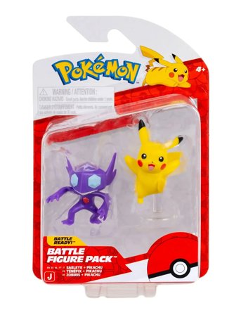 Pokemon Pokemon Battle Figure Sableye/Pikachu - Purple - ONE SIZE