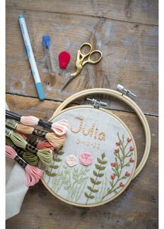 Stickpackung Bild Rosen